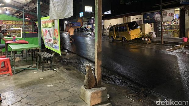 Lokasi pengeroyokan di perbatasan Sukabumi. Lokasi pengeroyokan di perbatasan Sukabumi.