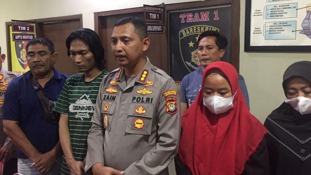 Mediasi pelaku penganiayaan dengan petugas SPBU Tangerang (Dok Polres Metro Tangerang Kota)