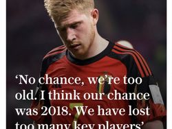 Netizen Kecam Kevin De Bruyne Soal Skuad Belgia Ketuaan: Lihat Modric