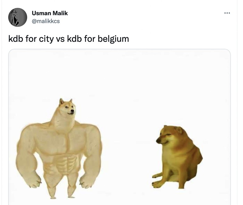 Meme Kevin De Bruyne