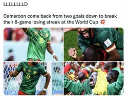 Serbia vs Kamerun 3-3, Netizen: Pertandingan Gila