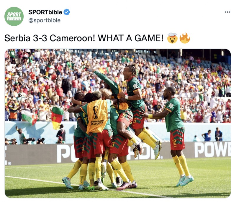 Meme Serbia Kamerun
