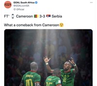 Meme Serbia Kamerun