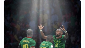 Sungguh sebuah comeback yang dramatis dari Kamerun. Foto: Twitter