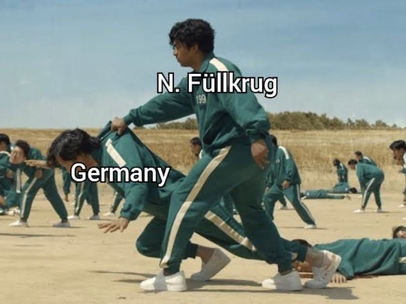 Meme Spanyol VS Jerman di Piala Dunia 2022