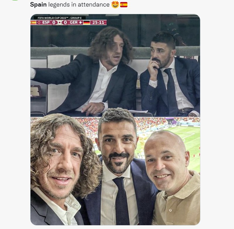 Meme Spanyol VS Jerman di Piala Dunia 2022