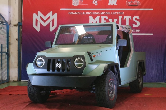 ITS ciptakan Inovasi mobil bernama Multipurpose Electric Vehicle ITS (MEvITS)