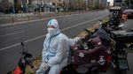 Penampakan Sepinya Pusat Bisnis di Beijing Gegara Lockdown