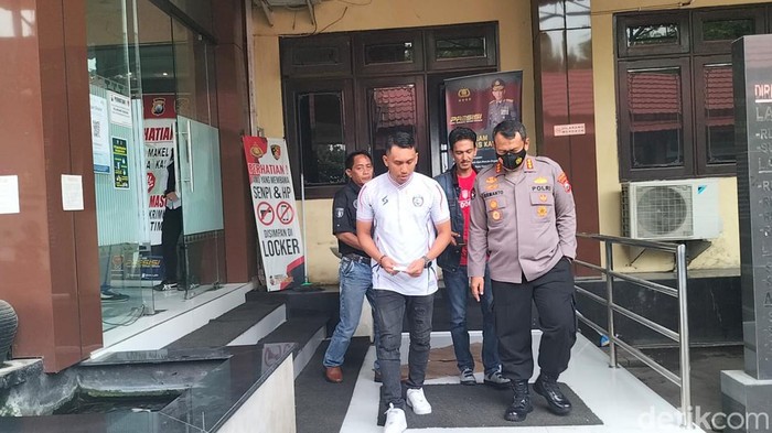 Perwakilan Aremania di Polda Jatim