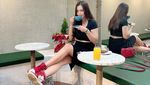 Sah Menikah Lagi, Pose Ratu Rizky Nabila Dinner Hingga Hangout di Kafe