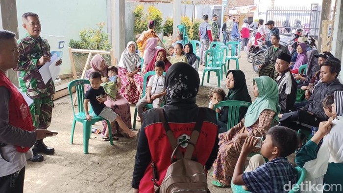 Ratusan Korban Gempa Cianjur Mengungsi ke Cireunghas Sukabumi
