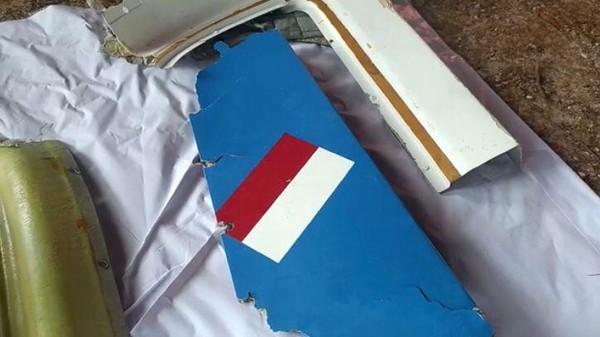 Puing-puing Helikopter Polri yang Jatuh di Belitung Timur