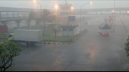 Situasi terkini di Pelabuhan Gilimanuk, Kecamatan Melaya, Kabupaten Jembrana, Bali, Senin (28/11/2022).