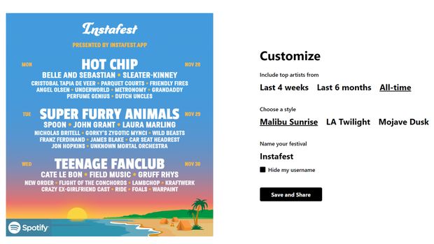 Spotify Instafest