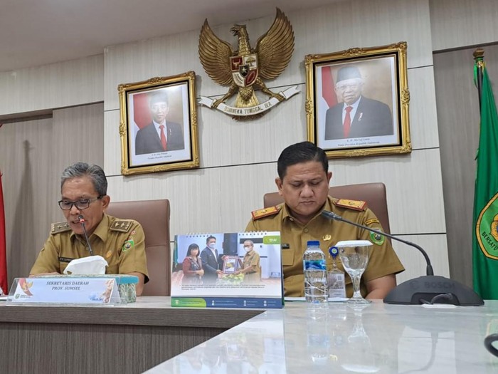 Pengumuman UMP Sumsel 2023 naik 8,26 persen. Foto: Prima Syahbana/detikSumut