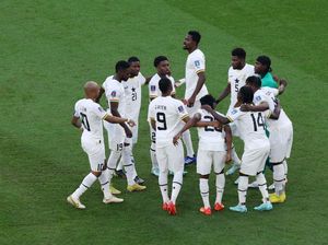 Kudus Cetak Gol Kedua, Ghana Ungguli Korea Selatan Lagi 3-2