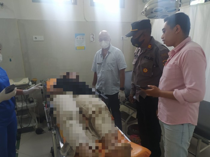 Turis asal Arab Saudi meninggal saat melakukan rafting di Sungai Telaga Waja, Karangasem. Foto: IST