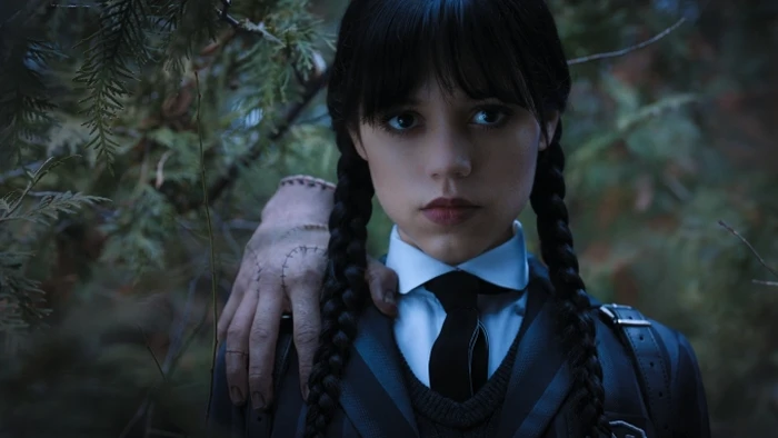 Wednesday Adegan dari serial Wednesday yang kini bisa disaksikan di Netflix.