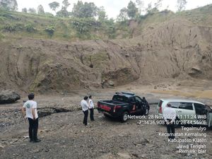 Beking Ngeri Tambang Ilegal di Klaten