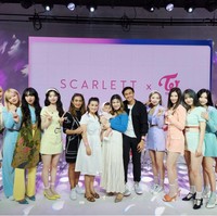 Bisnis produk kecantikan Felicya Angelista, Scarlett, memang sebelumnya diketahui berkolaborasi bersama TWICE. TWICE sempat menjadi brand ambassador Scarlett di tahun 2021 hingga 2022. Foto: Instagram/@felicyangelista_
