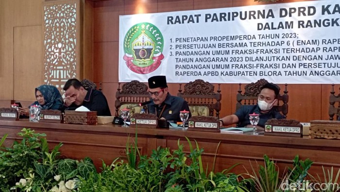 Sidang Paripurna DPRD Kabupaten Blora.