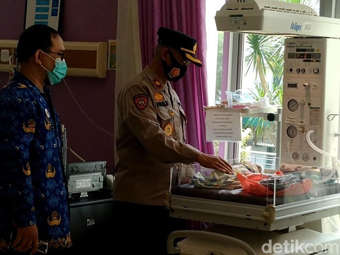 Bayi lelaki yang dibuang dalam karung telah dirawat di RSUD Bendan, Kota Pekalongan, Selasa (29/11/2022).