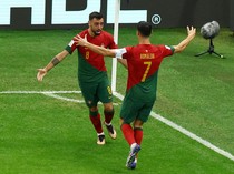 Bangganya Bruno Fernandes pada Cristiano Ronaldo
