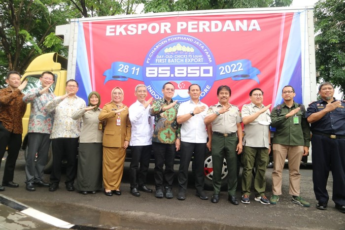 Charoen Pokphand Ekspor DOC ke Singapura