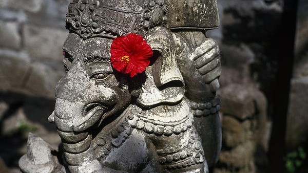 Lanjut, ada ukiran batu Ganesha yang merupakan dewa kesuksesan Hindu yang mejeng di luar pura Ubud. Bali memiliki sekitar 20.000 candi. Masyarakat Bali percaya bahwa mereka akan terlahir kembali ke kehidupan yang lebih baik. Lanjut, ada ukiran batu Ganesha yang merupakan dewa kesuksesan Hindu yang mejeng di luar pura Ubud. Bali memiliki sekitar 20.000 candi. Masyarakat Bali percaya bahwa mereka akan terlahir kembali ke kehidupan yang lebih baik.