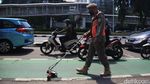 Jalur Sepeda Disisir Petugas, Ada Apa?
