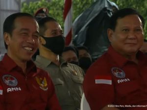 Lirikan Prabowo ke Jokowi Kala BG Singgung Kerutan di Dahi