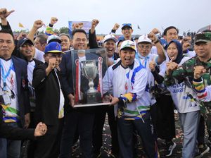 Kota Tangerang Juara Umum Porprov VI Banten, Raih 638 Medali