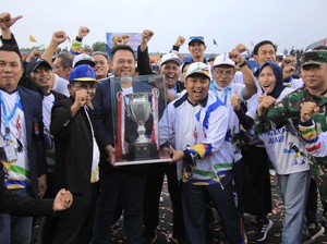 Kota Tangerang Juara Umum Porprov VI Banten, Raih 638 Medali
