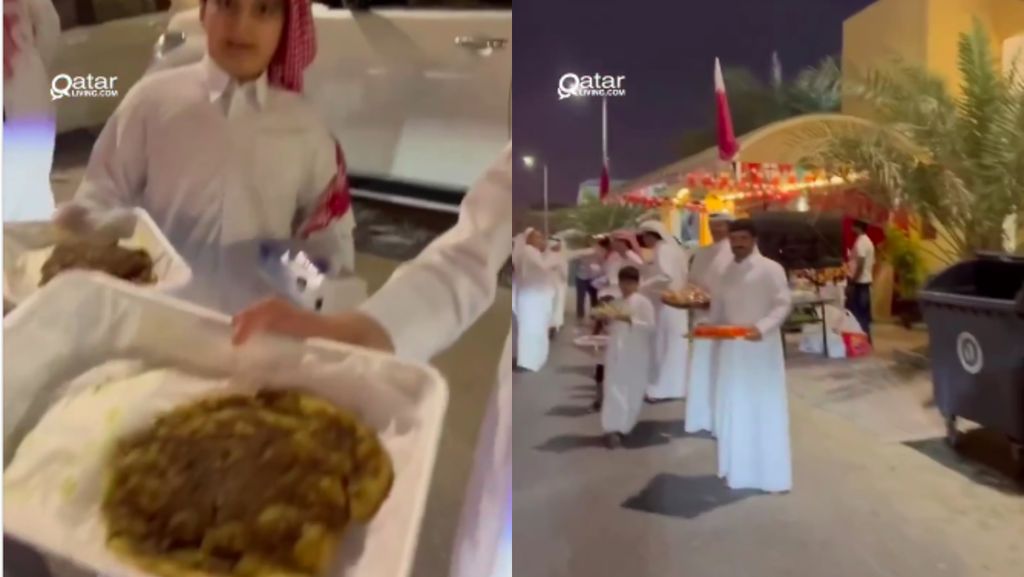 Tuai Pujian! Masyarakat Qatar Berikan Makanan Gratis untuk Penonton Piala Dunia 2022