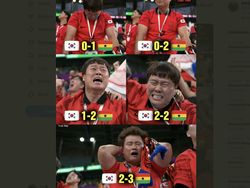 Dikandaskan Ghana, Tim Korea Tetap Dipuja
