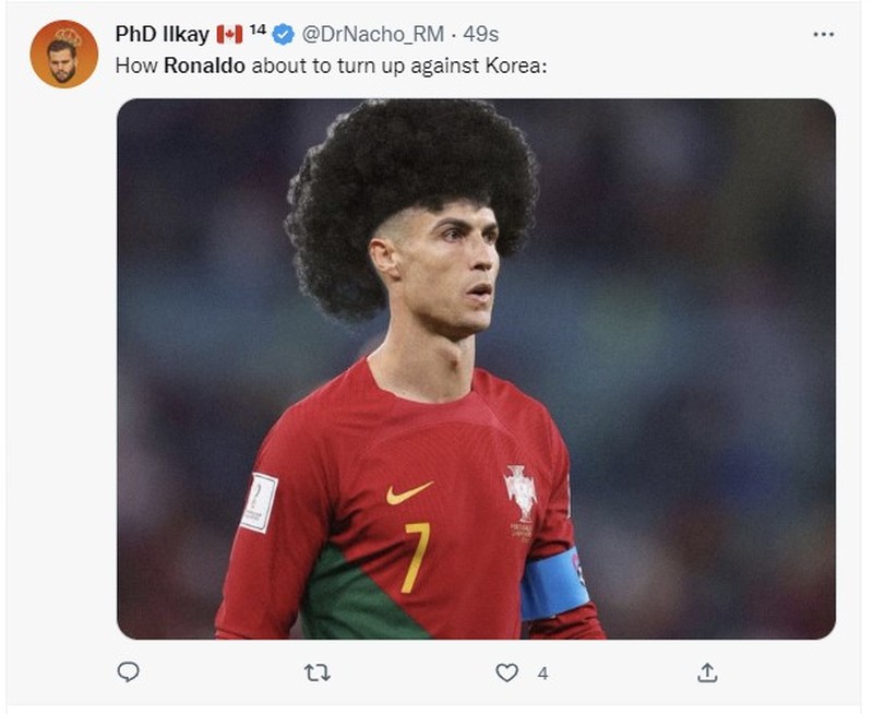 Meme Ronaldo Curi Gol