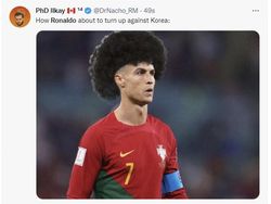 Meme Kocak Ronaldo Curi Gol Bruno Fernandes