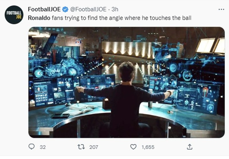 Meme Ronaldo Curi Gol