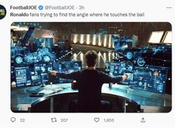 Meme Kocak Ronaldo Curi Gol Bruno Fernandes