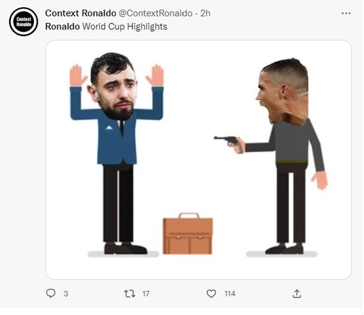 Meme Ronaldo Curi Gol