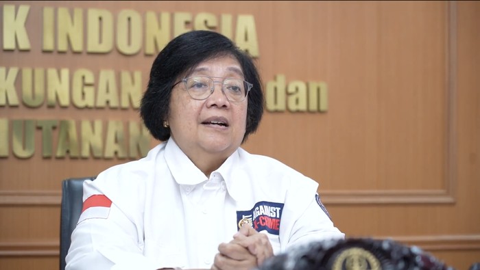 Menteri LHK Siti Nurbaya Bakar