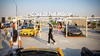 Suasana festival Icons Of Porsche di Dubai, Uni Emirat Arab, Minggu (27/11/2022). (Dok. Autoevolution)  