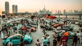 Mewah, Ratusan Mobil Porsche Mejeng di Dubai
