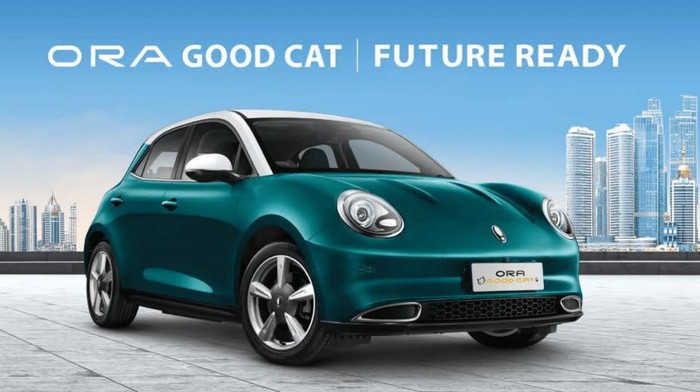 Mobil listrik Great Wall Ora Good Cat 2022 meluncur di Malaysia
