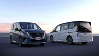 Dari segi desain, Nissan mengedepankan kualitas premium pada Serena terbaru. Mobil keluarga ini mendapat sentuhan modern pada desain eksterior. Foto: Dok. Nissan