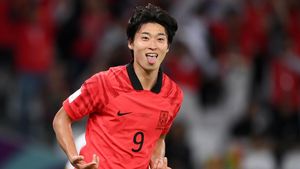 Paras Cho Gue Sung, Pencetak 2 Gol Korsel Saat Lawan Ghana