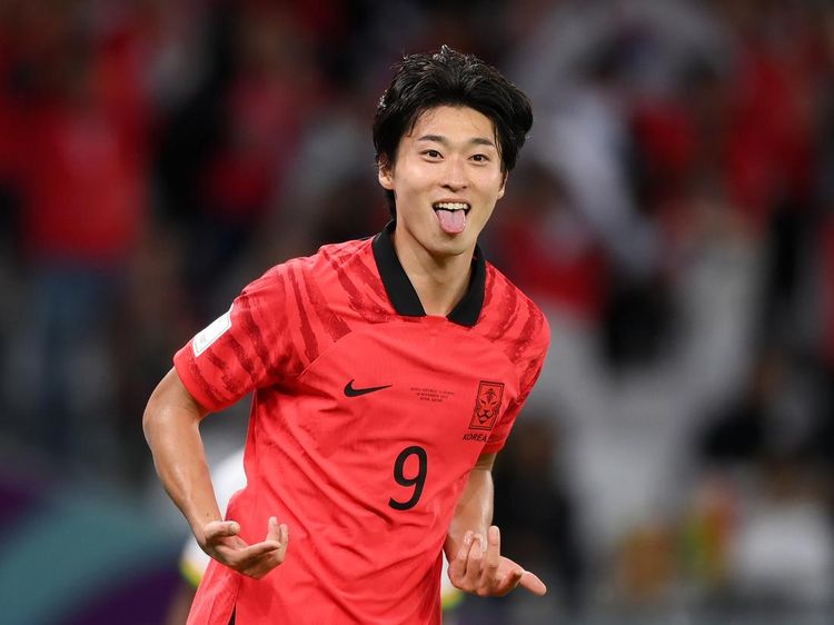 Paras Cho Gue Sung, Pencetak 2 Gol Korsel Saat Lawan Ghana