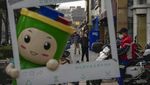 Potret Pedagang dan Kurir Layani Belanjaan Online Warga Beijing