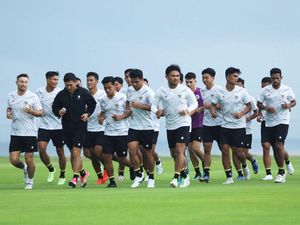 2 Pemain PSM Jalani Latihan Perdana Bersama Timnas Jelang Piala AFF 2022