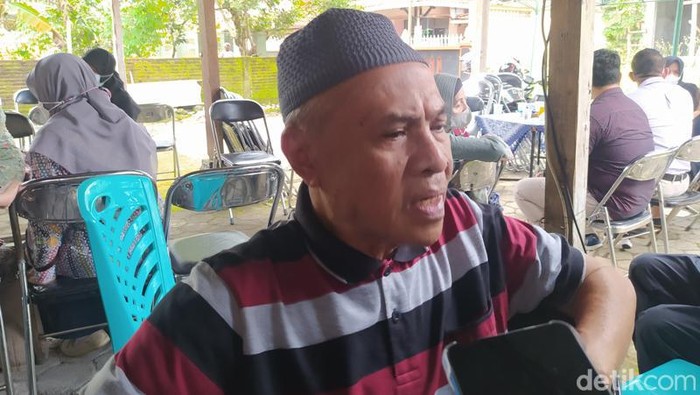 Sukoco, kakak kandung korban Heri Riyani di Mertoyudan Magelang, Selasa (29/11/2022).